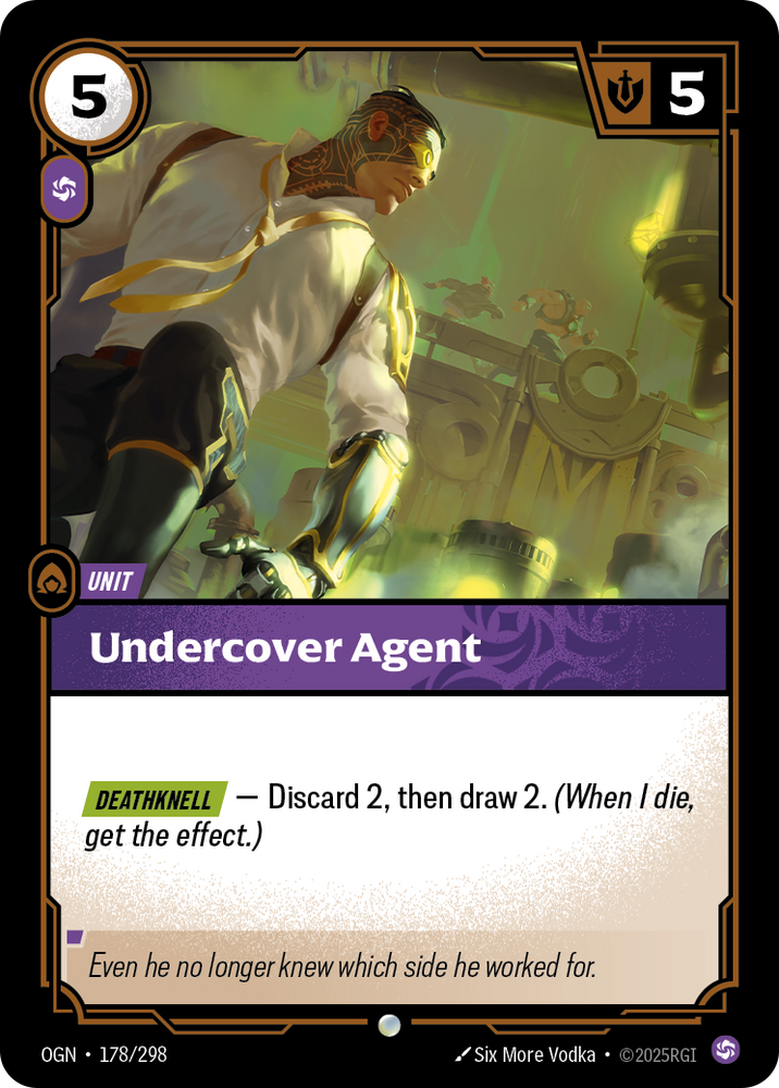 Undercover Agent (Origins - 178-298)
