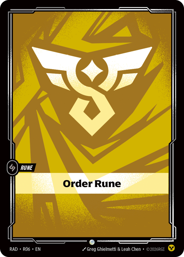 Order Rune (Radiance - r06)