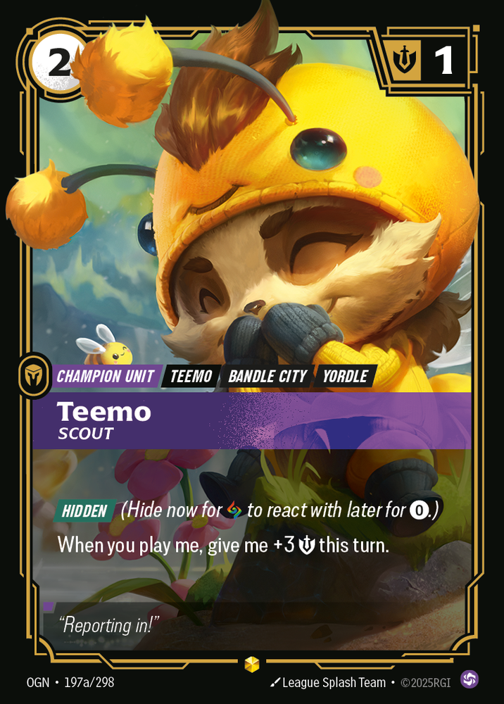 Teemo, Scout (Origins - 197a-298)