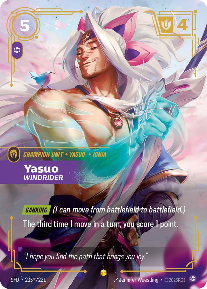 Yasuo, Windrider (Spiritforged - 235-star-221)