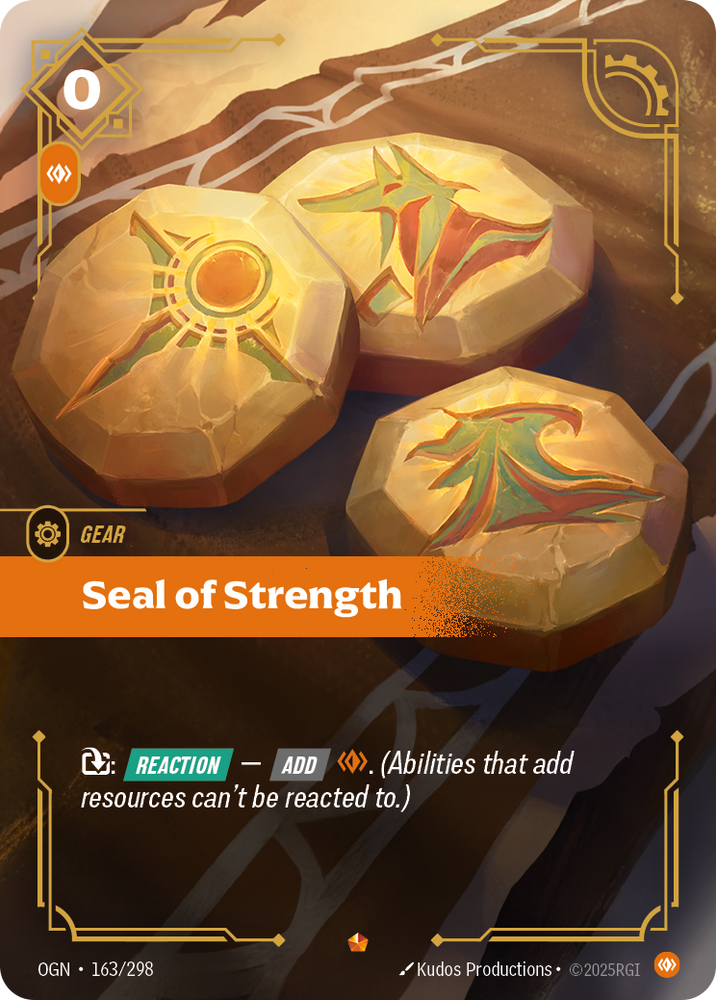 Seal of Strength (Origins - 163-298)
