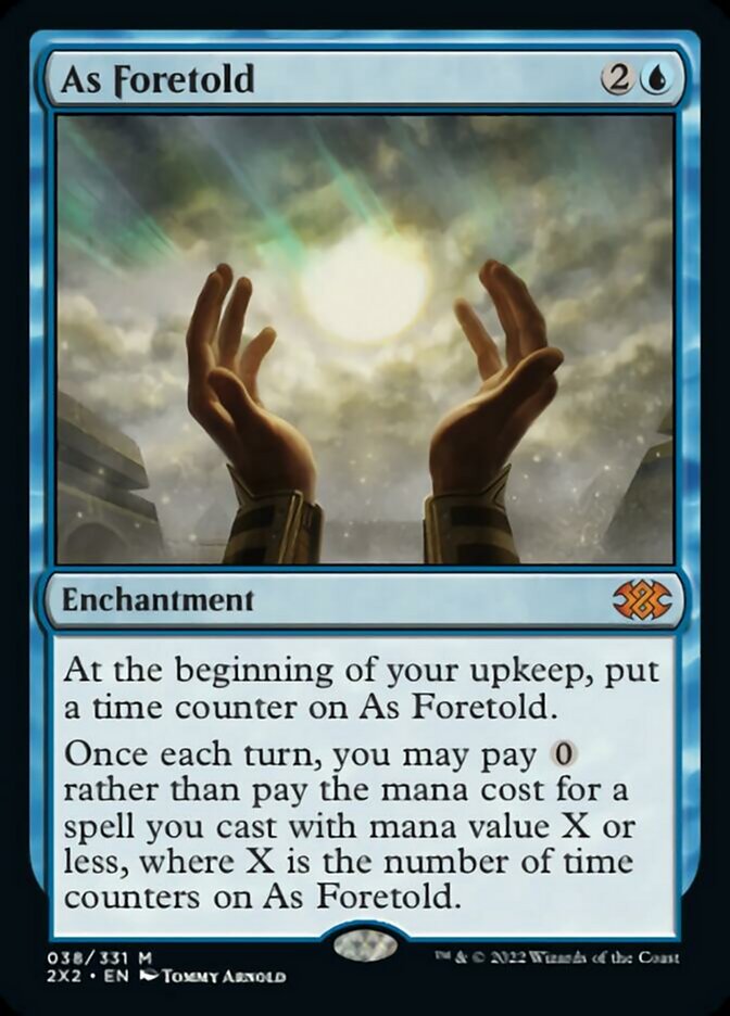 mtg card that doubles counters Mtg Double Masters 2022 As Foretold