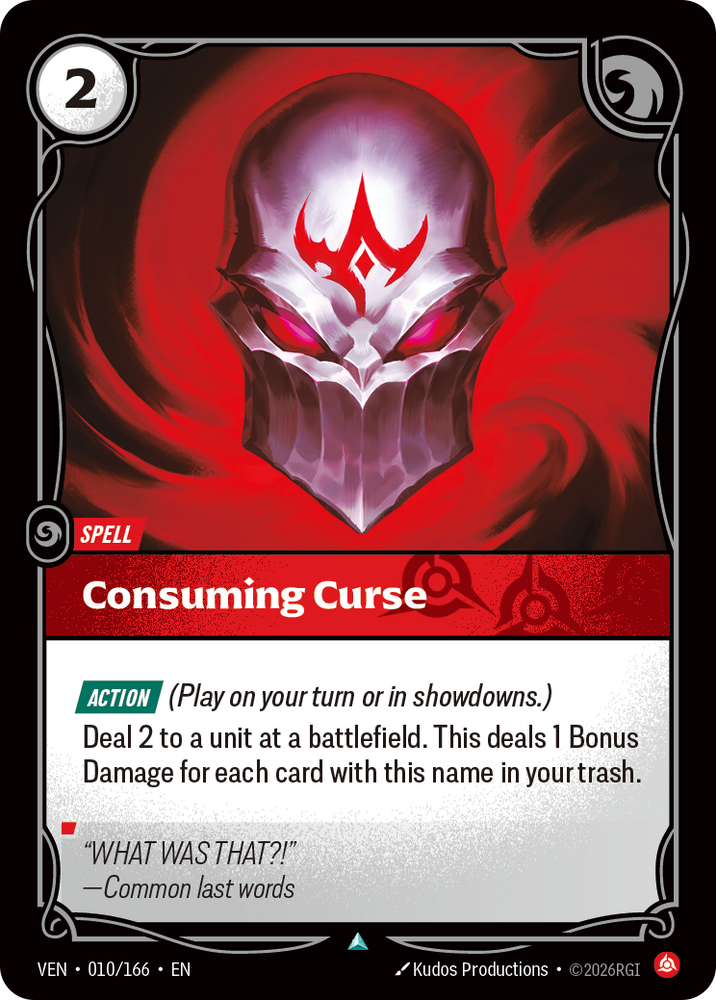 Consuming Curse (Vendetta - 010-166)