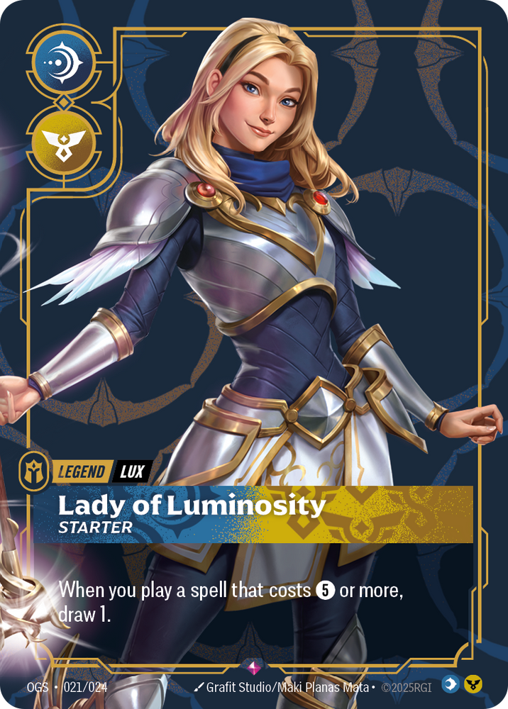 Lady of Luminosity, Starter (Proving Grounds - 021-024)