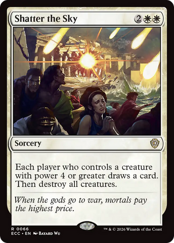 Shatter the Sky [Lorwyn Eclipsed Commander]