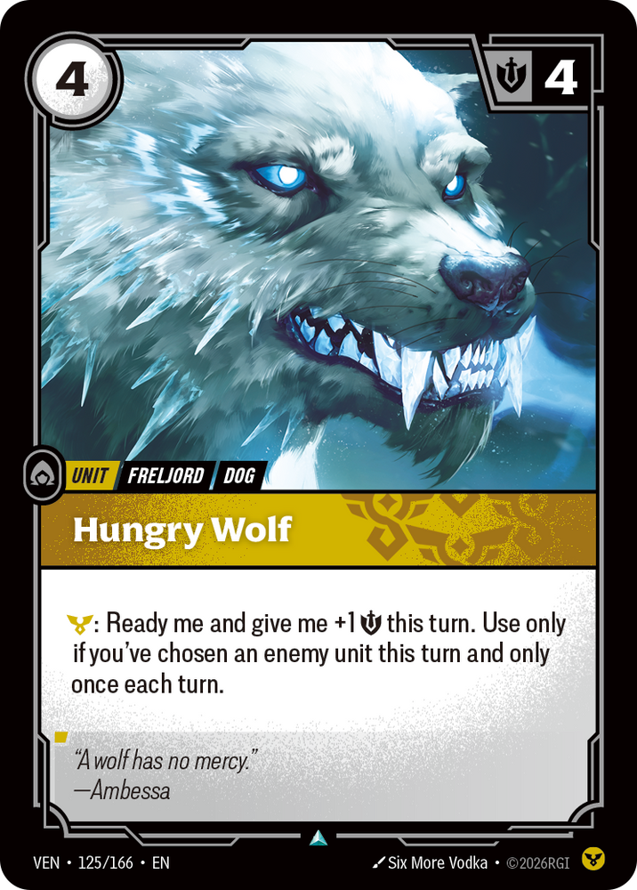 Hungry Wolf (Vendetta - 125-166)