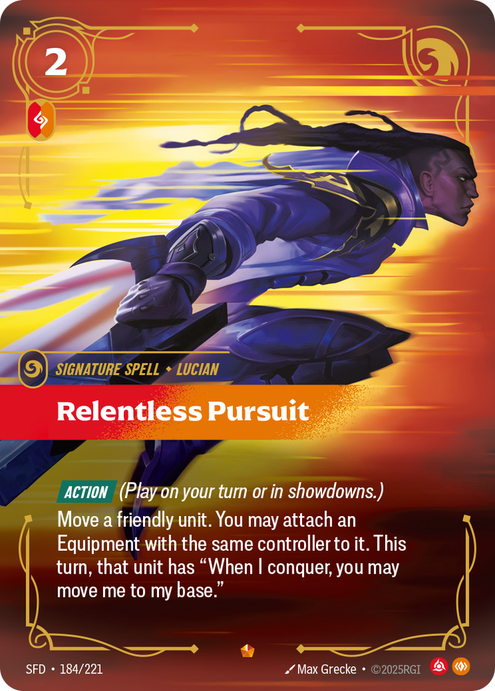 Relentless Pursuit (Spiritforged - 184-221)