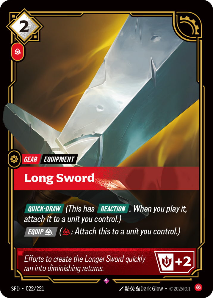 Long Sword (Spiritforged - 022-221)