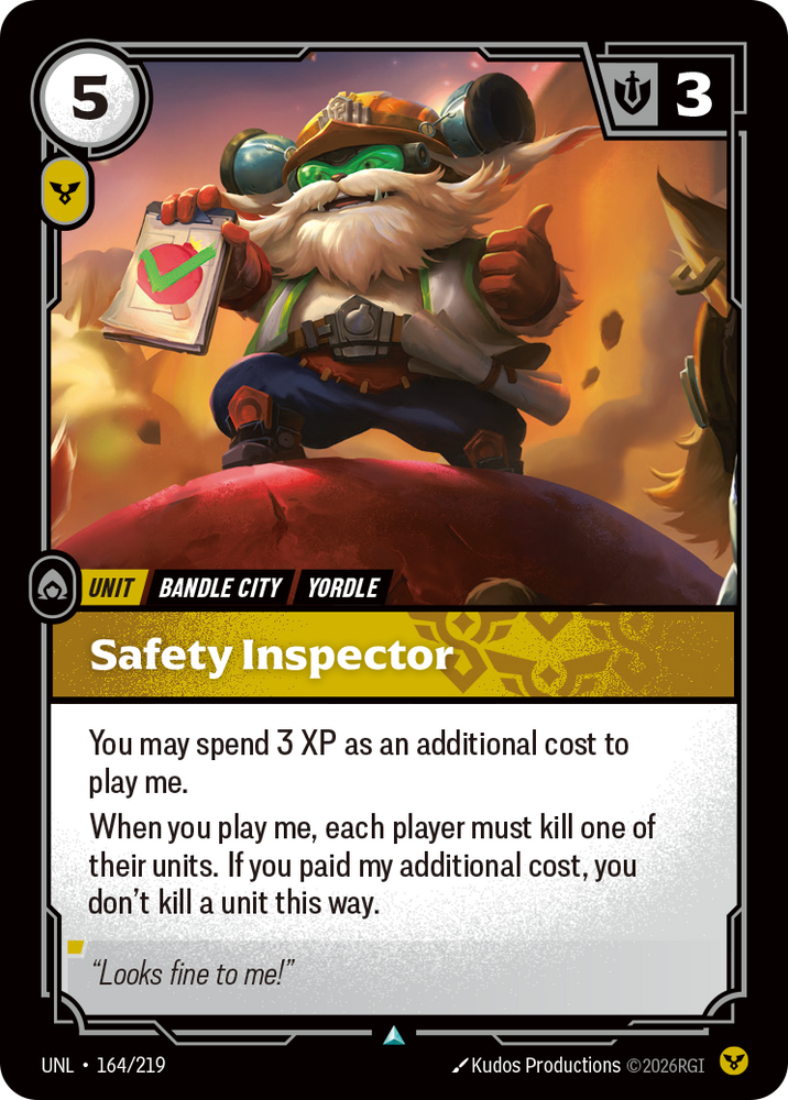 Safety Inspector (Unleashed - 164-219)