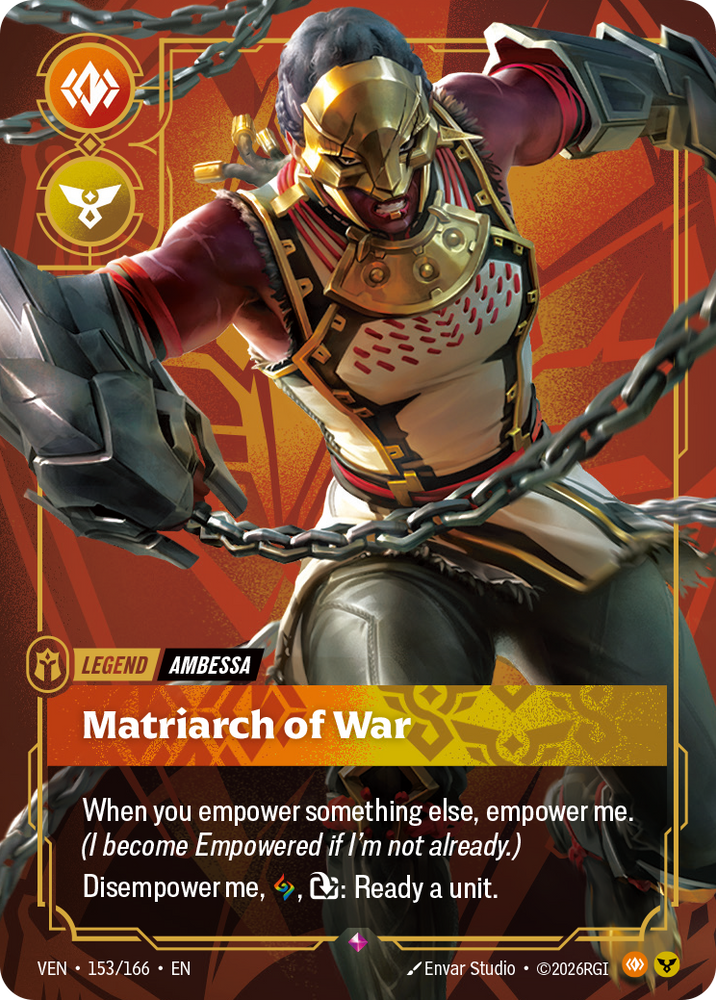 Matriarch of War (Vendetta - 153-166)