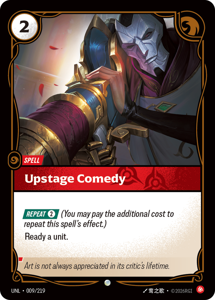 Upstage Comedy (Unleashed - 009-219)