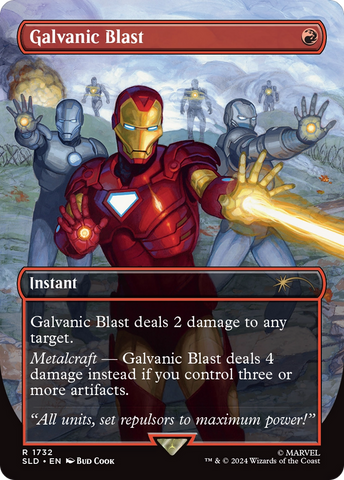 Galvanic Blast (Rainbow Foil) [Secret Lair Drop Series]