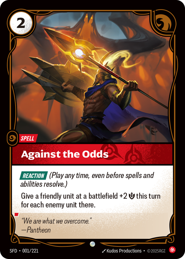 Against the Odds (Spiritforged - 001-221)
