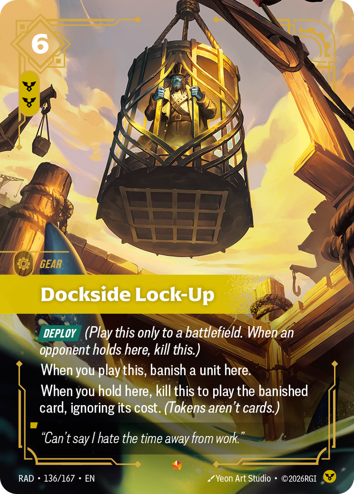 Dockside Lock-Up (Radiance - 136-167)