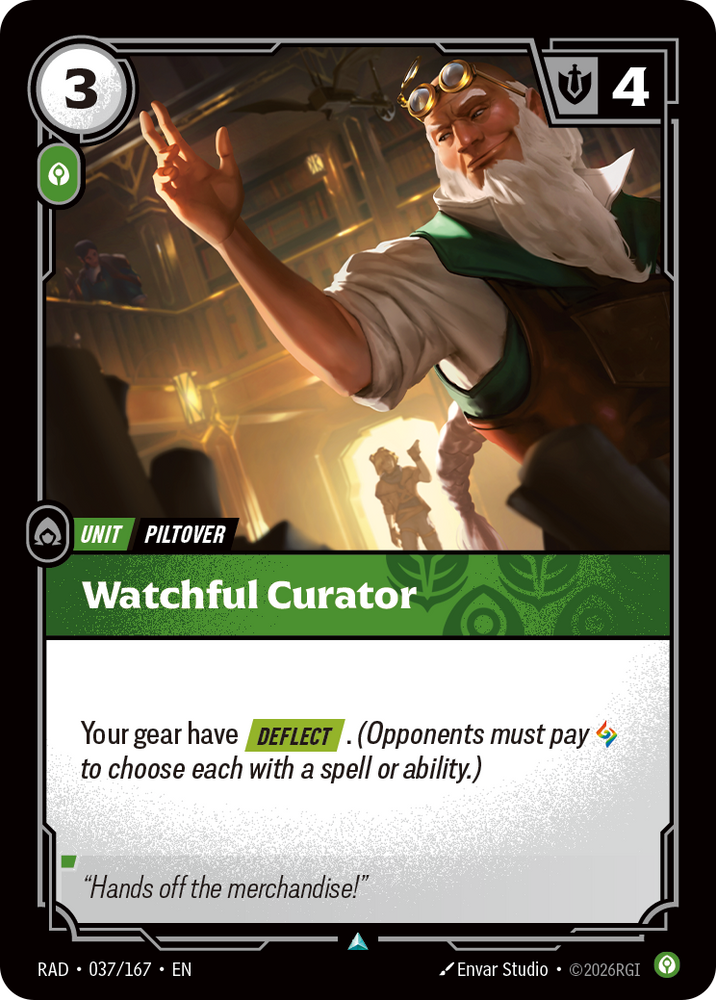 Watchful Curator (Radiance - 037-167)