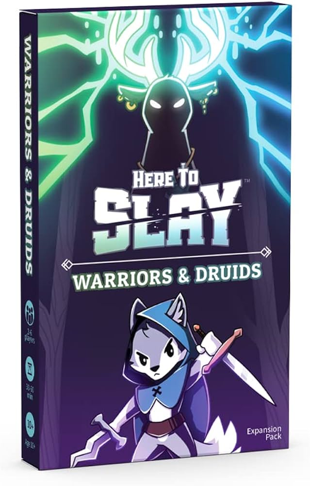 Board Game - Here to Slay - Expansion - Warriors and Druids