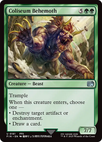 Coliseum Behemoth [FINAL FANTASY]