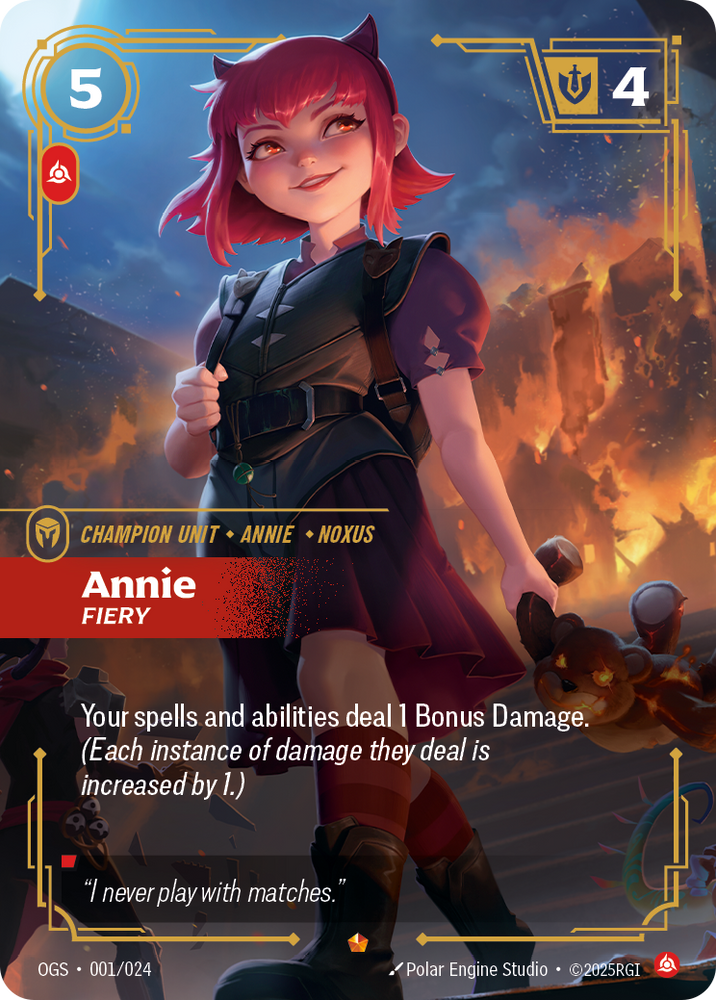 Annie, Fiery (Proving Grounds - 001-024)