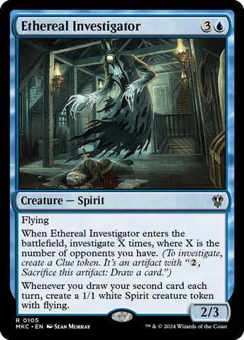 Ethereal Investigator [Murders at Karlov Manor Commander]