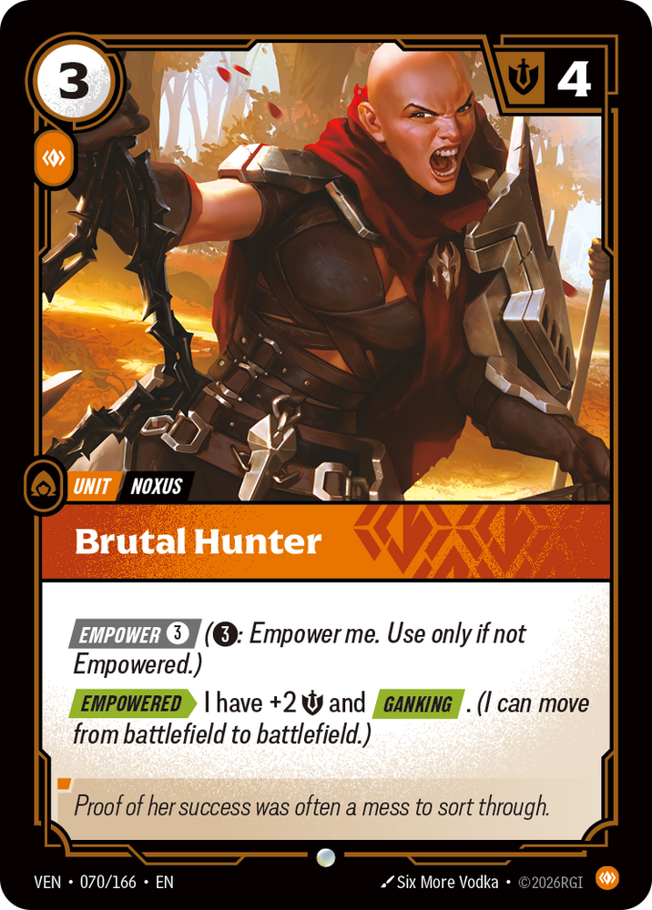Brutal Hunter (Vendetta - 070-166)