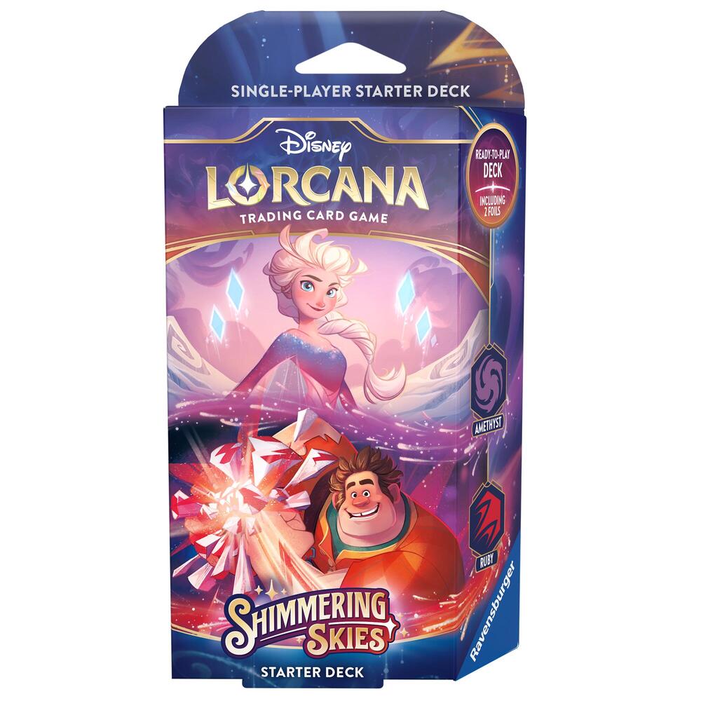 Lorcana - Shimmering Skies - Starter Deck (Amethyst & Ruby)