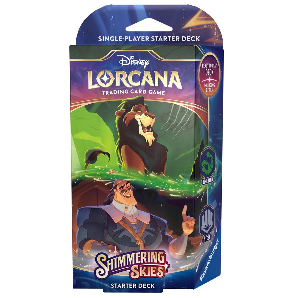 Lorcana - Shimmering Skies - Starter Deck (Emerald & Steel)