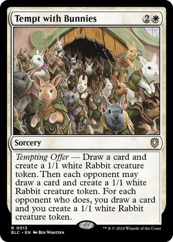 Tempt with Bunnies [Bloomburrow Commander]