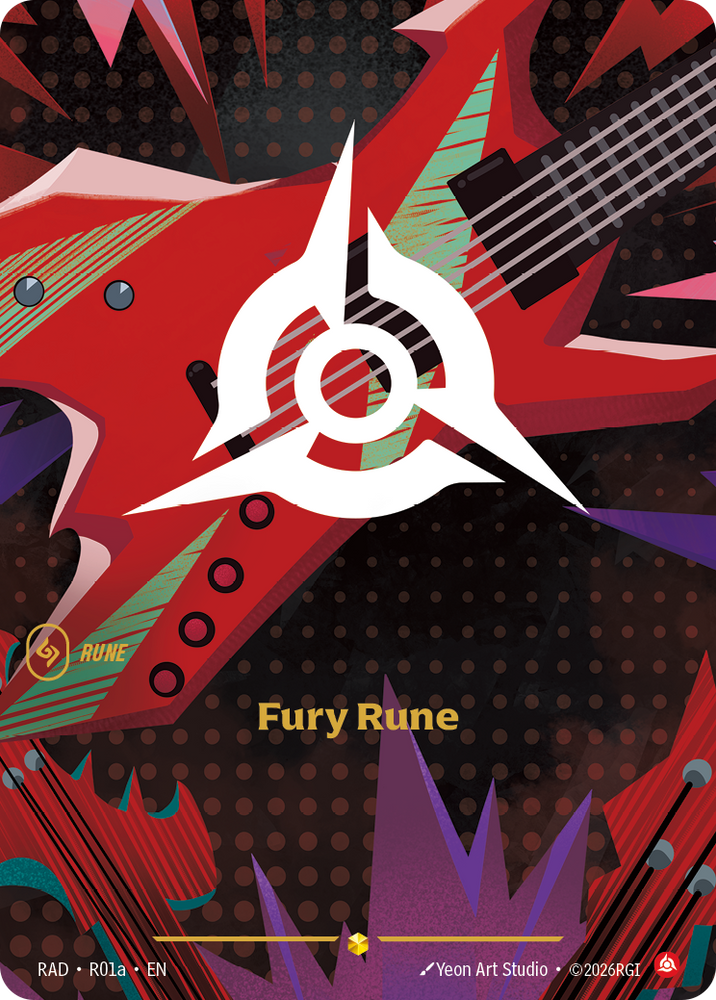 Fury Rune (Radiance - r01a)