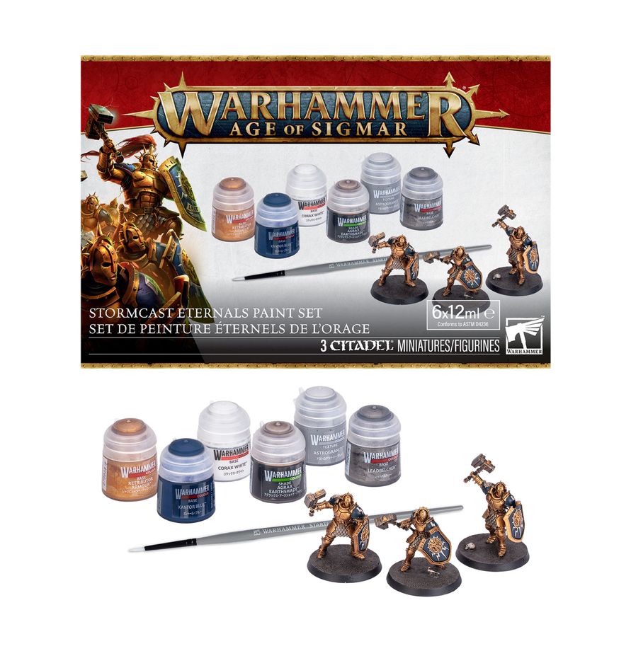 Warhammer - Age of Sigmar - Stormcast Eternals Paint Set