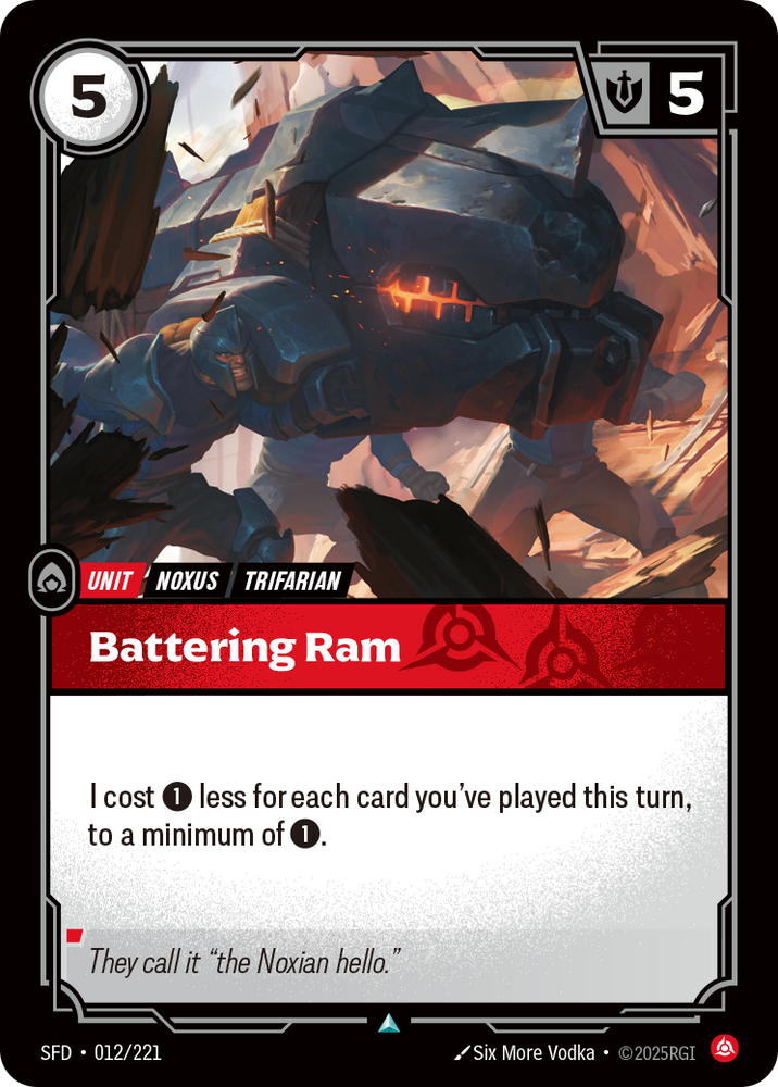 Battering Ram (Spiritforged - 012-221)