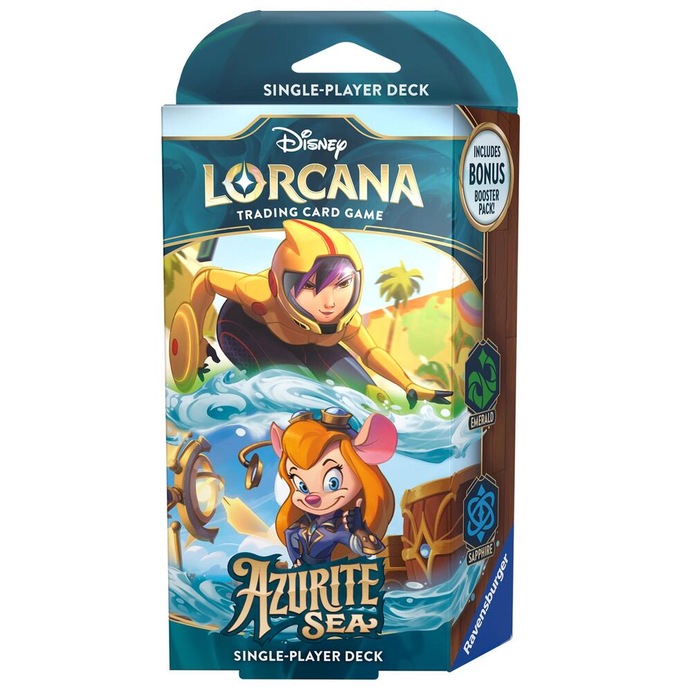 Lorcana - Azurite Sea - Starter Deck (Emerald & Sapphire)