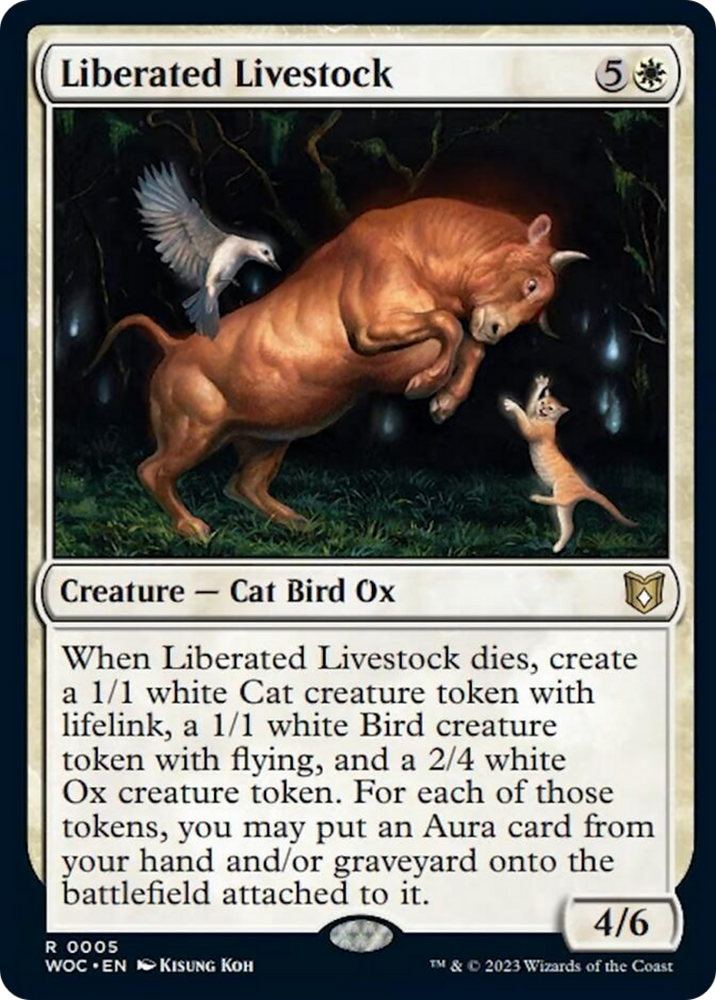 Liberated Livestock [Wilds of Eldraine Commander]