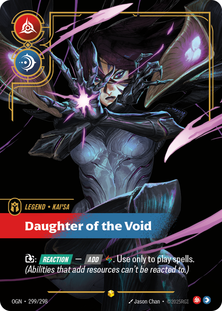 Daughter of the Void (Origins - 299-298)