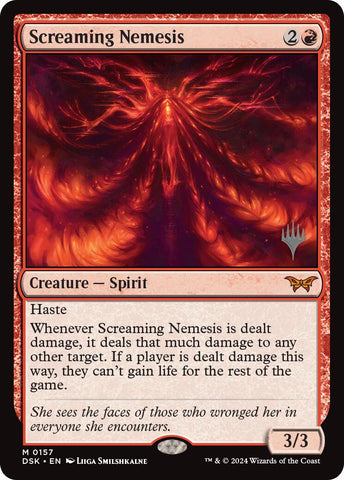 Screaming Nemesis (Promo Pack) [Duskmourn: House of Horror Promos]