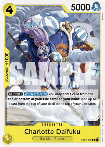 Charlotte Daifuku [Starter Deck: Yellow Charlotte Katakuri]