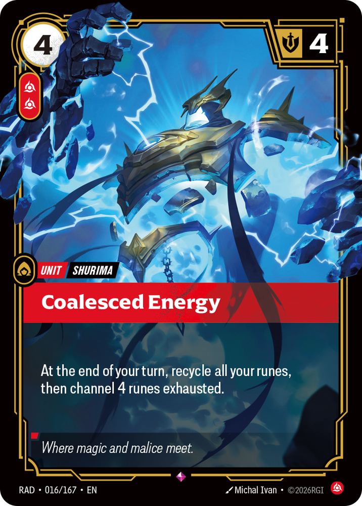 Coalesced Energy (Radiance - 016-167)