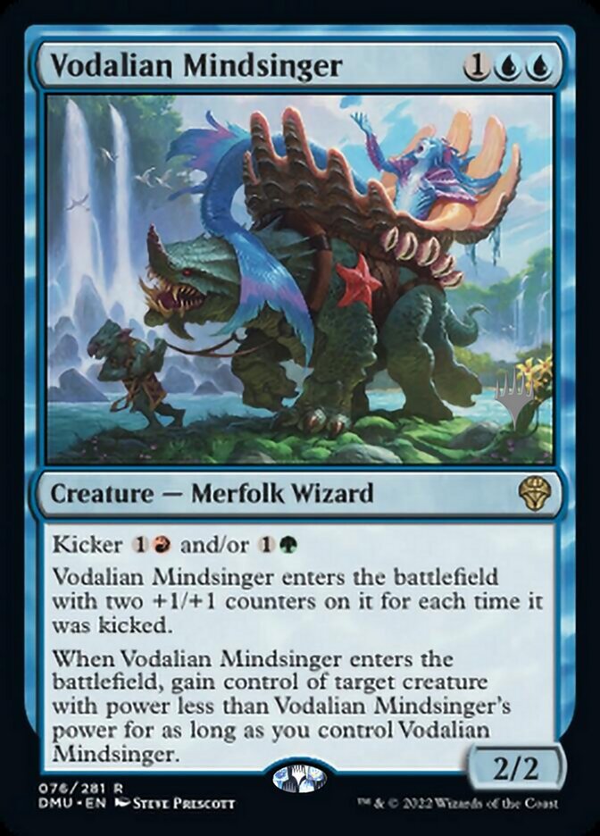 Vodalian Mindsinger (Promo Pack) [Dominaria United Promos]