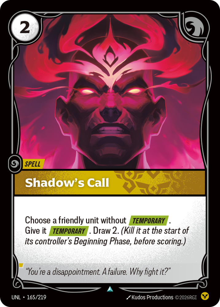 Shadow's Call (Unleashed - 165-219)