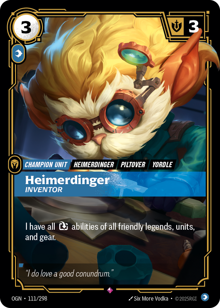 Heimerdinger, Inventor (Origins - 111-298)