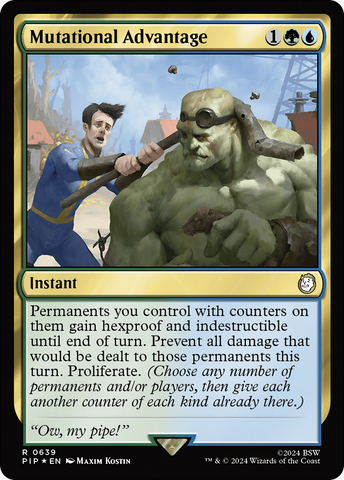 Mutational Advantage (Surge Foil) [Fallout]