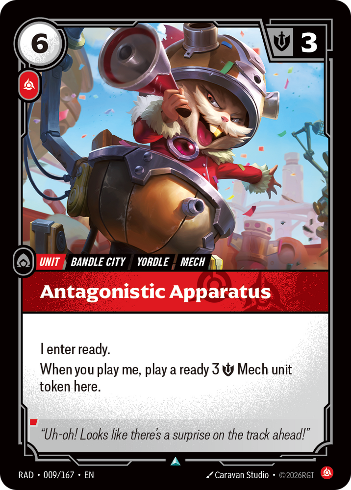 Antagonistic Apparatus (Radiance - 009-167)