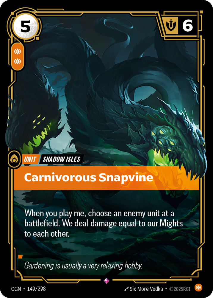 Carnivorous Snapvine (Origins - 149-298)