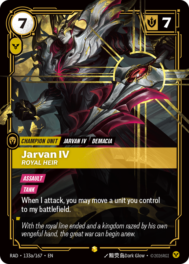 Jarvan IV, Royal Heir (Radiance - 133a-167)