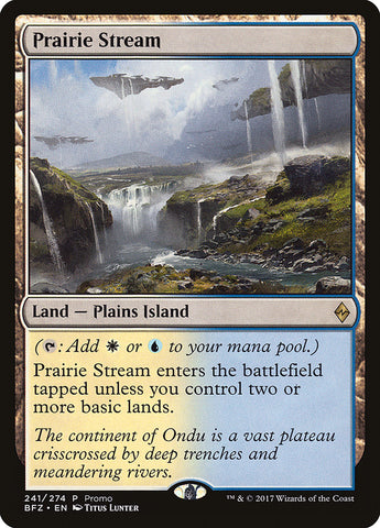 Prairie Stream (Promo) [Standard Showdown Promos]