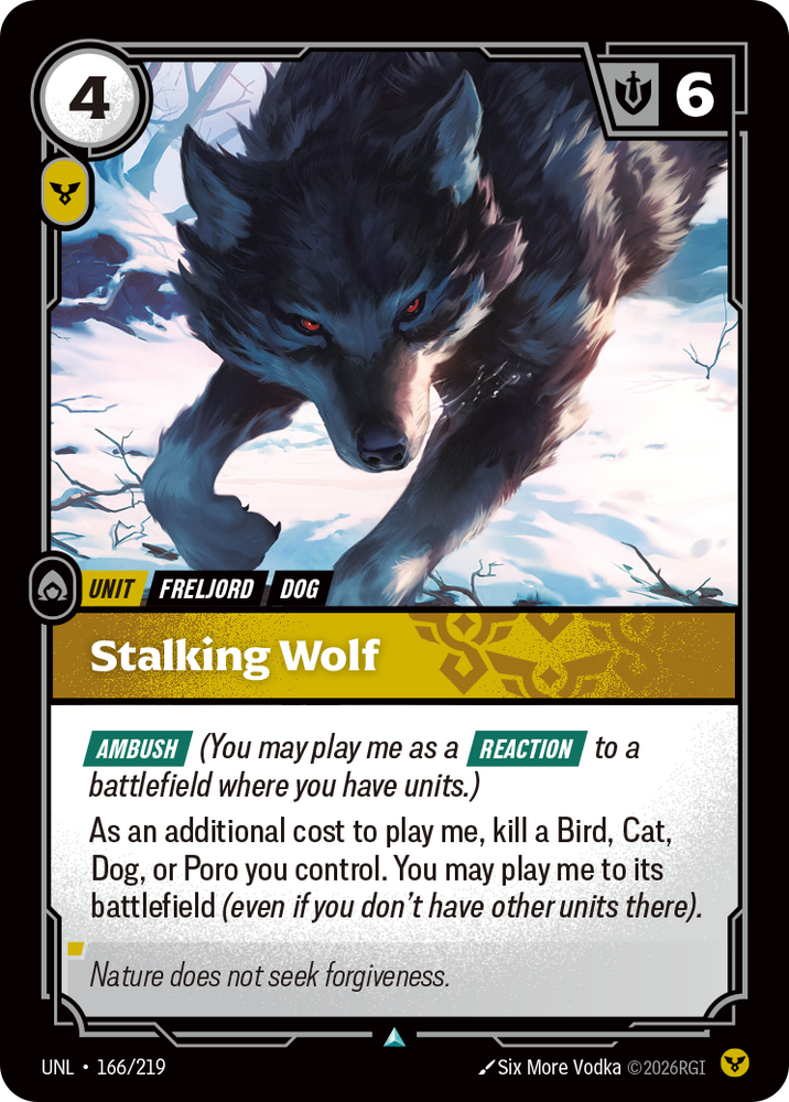 Stalking Wolf (Unleashed - 166-219)