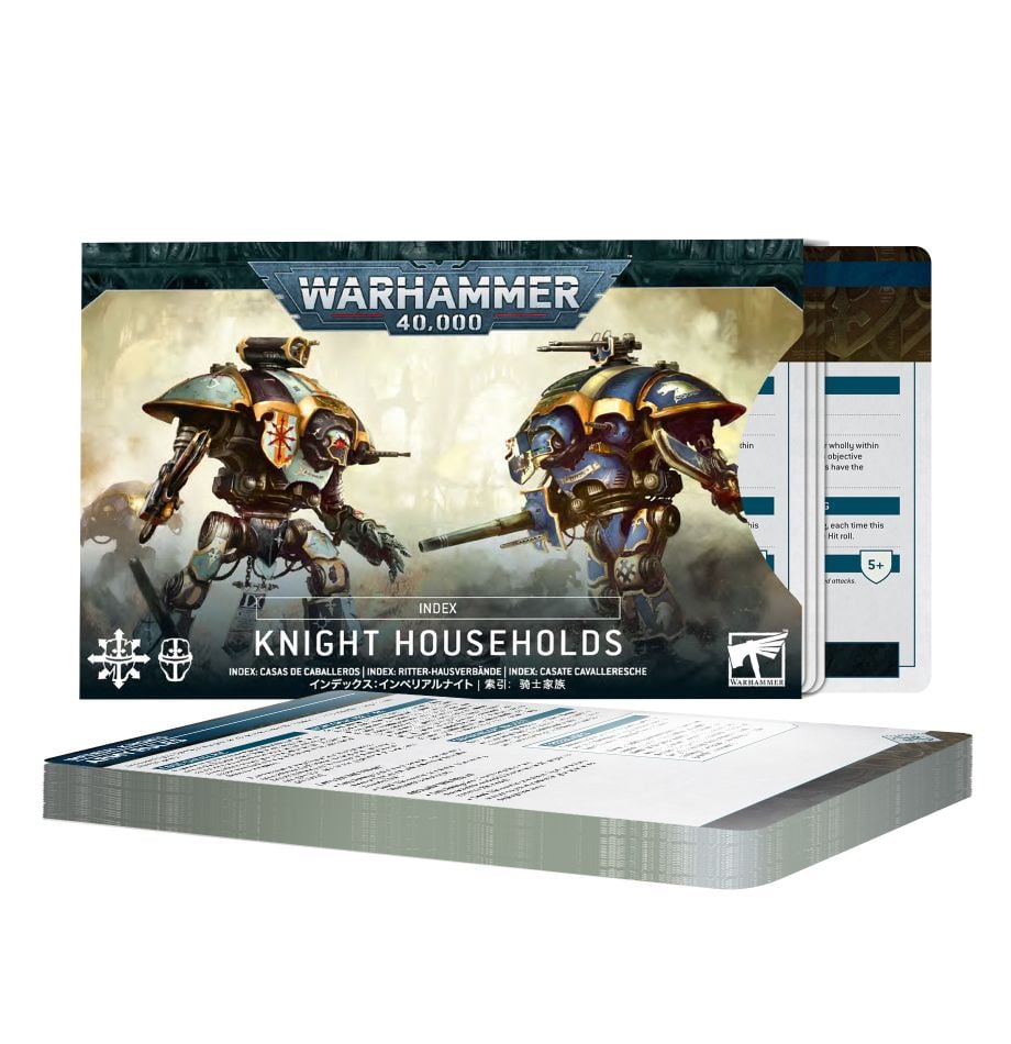 Index Card Bundle: Knight Households