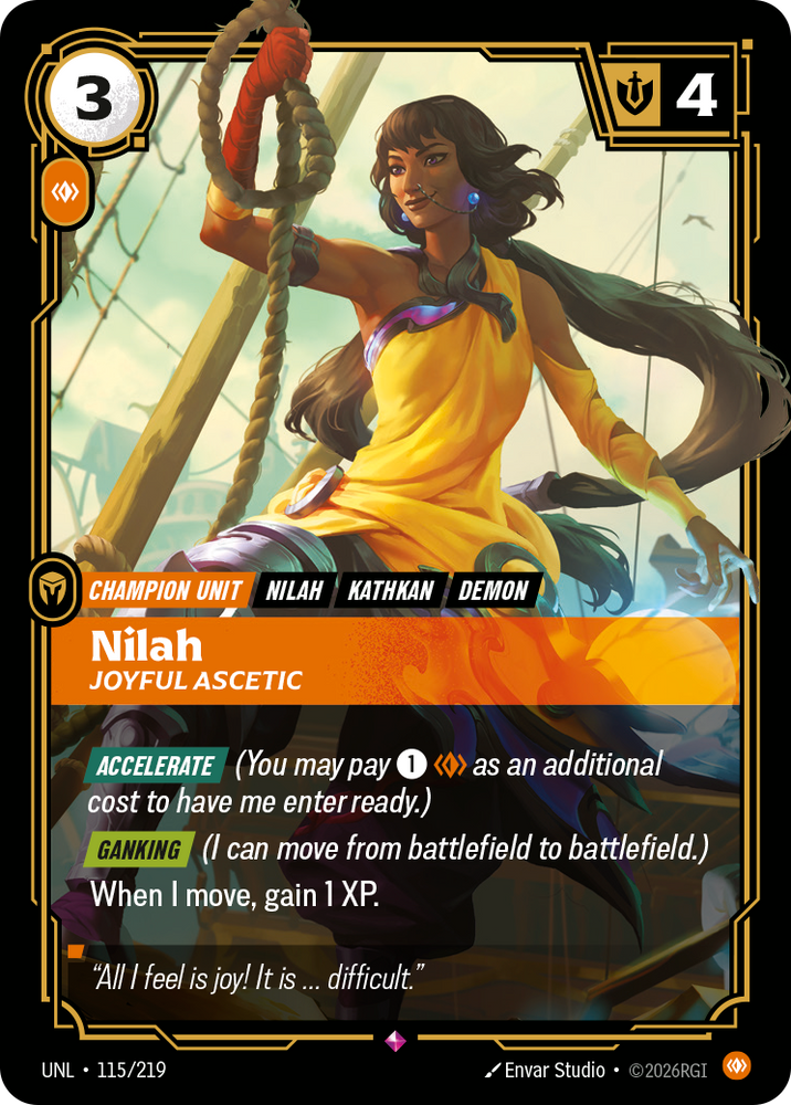 Nilah, Joyful Ascetic (Unleashed - 115-219)