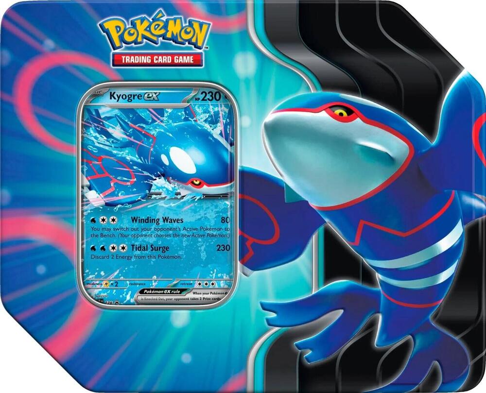 Pokemon - Azure Legends Tin - Kyogre ex