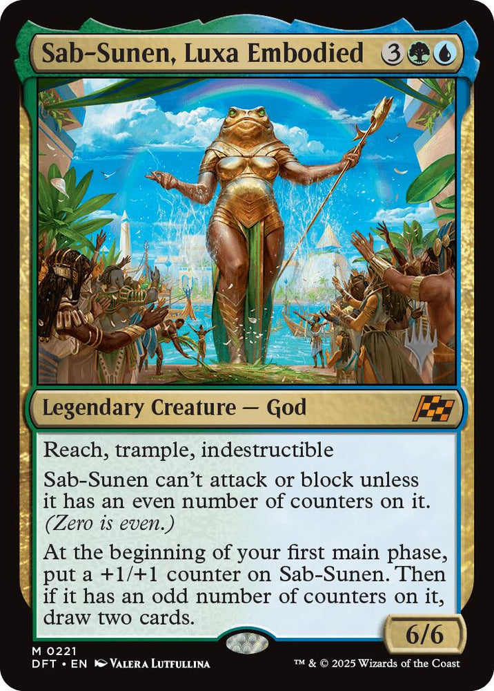 Sab-Sunen, Luxa Embodied (Promo Pack) [Aetherdrift Promos]