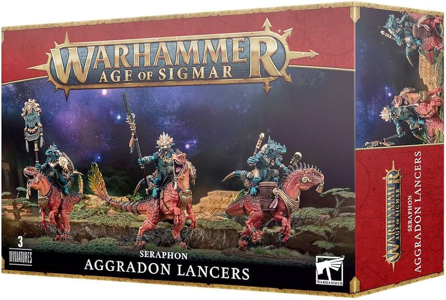 Warhammer - Age of Sigmar - Aggradon Lancers